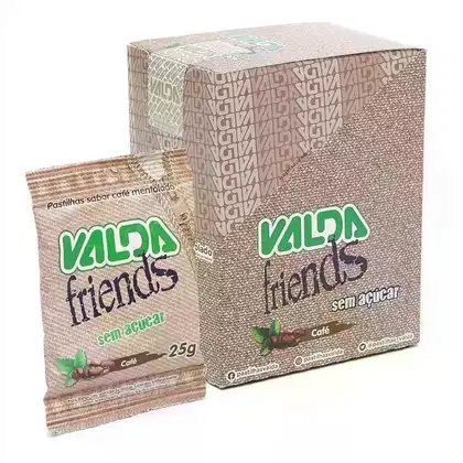 Imagem do produto Pastilha Valda Friends Café Display Com 30 Sachês 25g Cada