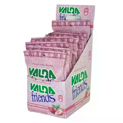 Imagem do produto Valda Friends Morango Display Com 10 Sachês De 25g Cada