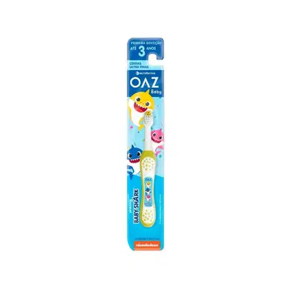 Imagem do produto Eurofarma OAZ Baby Shark Primeira Dentição - Escova Dental Infantil