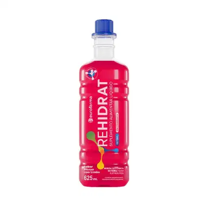 Imagem do produto Suplemento Líquido Isotônico Rehidrat Sabor Pitaya Com Limão Eurofarma 625ml