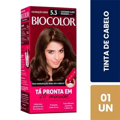 Imagem do produto Tintura Biocolor 5.3 Castanho Claro Dourado
