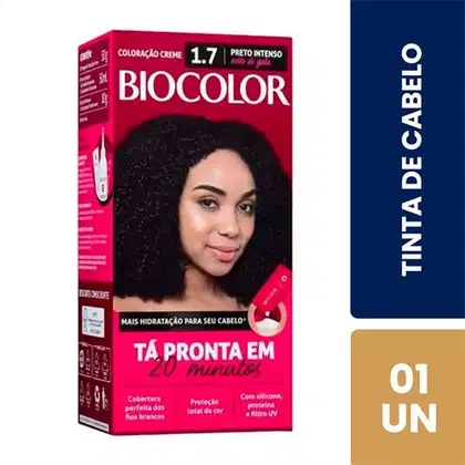 Imagem do produto Tintura Biocolor 1.7 Preto Intenso