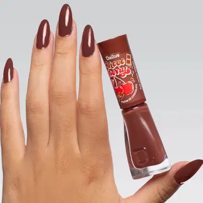 Imagem do produto Esmalte Dailus Choco Cherry - Pudim de Chocolate 8ml
