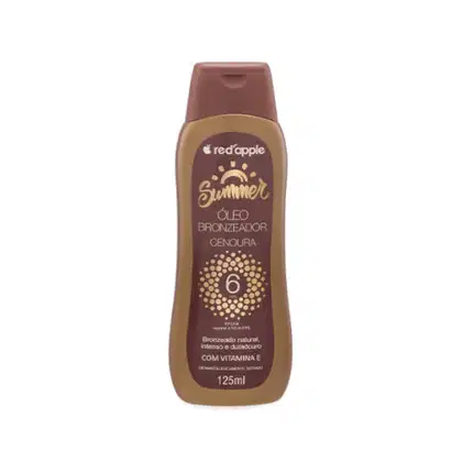 Imagem do produto Red Apple Óleo Bronzeador Cenoura FPS-6 125g