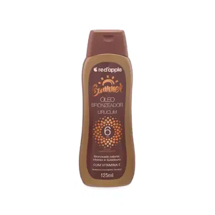 Imagem do produto Red Apple Óleo Bronzeador Urucum FPS 6 125ml