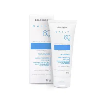 Imagem do produto Red Apple Protetor Facial Daily FPS 60 Pele Sensivel 60g