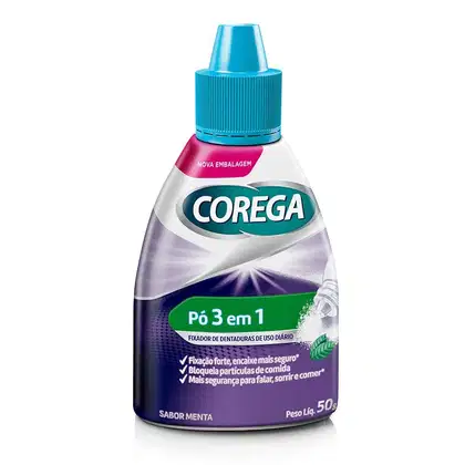 Imagem do produto Fixador De Dentadura Em Pó Corega 50g
