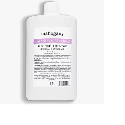 Imagem do produto Refil Sabonete Líquido Lavanda & Algodao 1,2L Mahogany