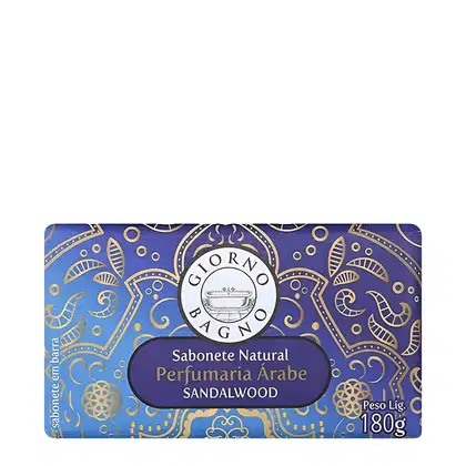 Imagem do produto Giorno Bagno Perfumaria Árabe Sandalwood - Sabonete Natural 180g