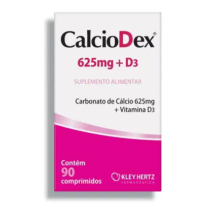 Imagem do produto Suplemento Alimentar CalcioDex + D3 90 Comprimidos