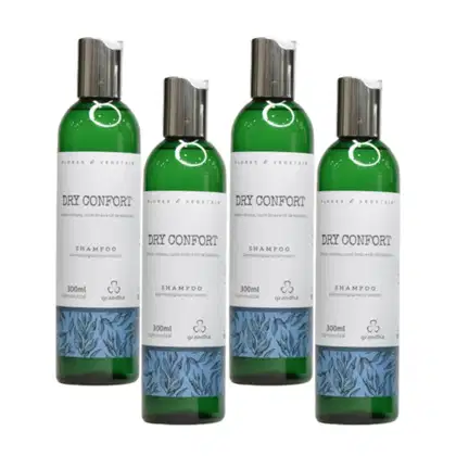 Kit com quatro unidades de Grandha Flores e Vegetais Dry Confort.