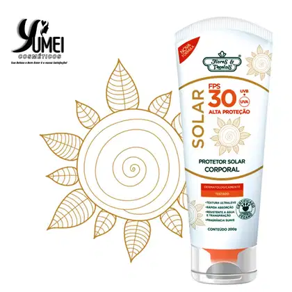 Imagem do produto Prot Solar KIT Facial 60G e Corp 200G FPS 30 Flores Vegetais