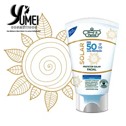 Imagem do produto Prot. Solar KIT Fac 60G e Corp 200G FPS 50 Flores e Vegetais