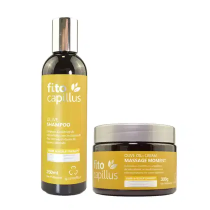 Imagem do produto Shampoo + Oil Cream Massage Moment Fito Capillus Olive