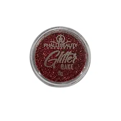 Imagem do produto Phalle Beauty Glitter Make 3g  - Vermelho