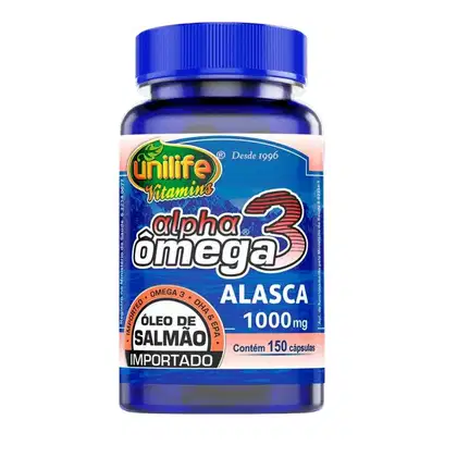 Imagem do produto Suplemento Alimentar Alpha Ômega 3 Óleo De Salmão Unilife 150 Cápsulas
