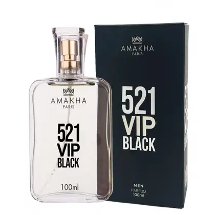Imagem do produto 521 Vip Black Parfum Masculino 100ml Referência:  212 Vip Black - CH
