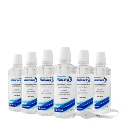 Imagem do produto Kit Odomed Halicare Enxaguante Bucal Extra Limpador de Língua (7 produtos)