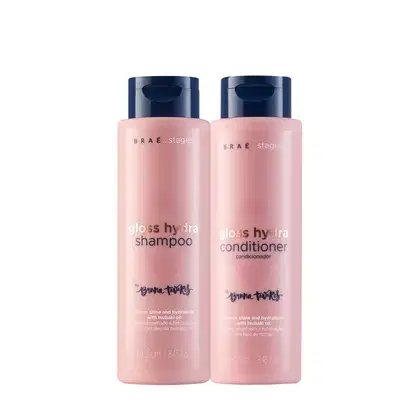 Imagem do produto Kit Braé Stages by Bruna Tavares Gloss Hydra Duo (2 produtos)