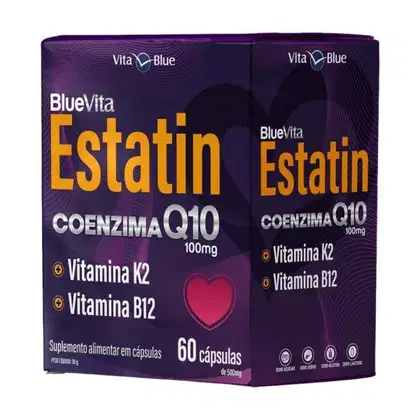 Imagem do produto Blue Vita Estatin Coenzima Q10 Vita Blue 60 Cápsulas