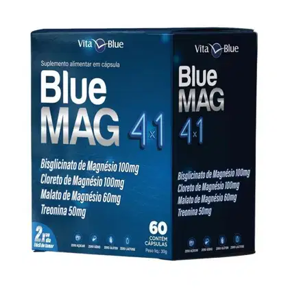 Imagem do produto Blue Mag 4x1 Vita Blue 60 Cápsulas