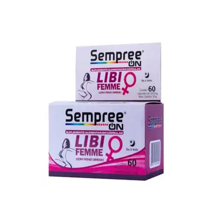 Imagem do produto Suplemento Alimentar Libi Femme Sempree On 60 Cápsulas