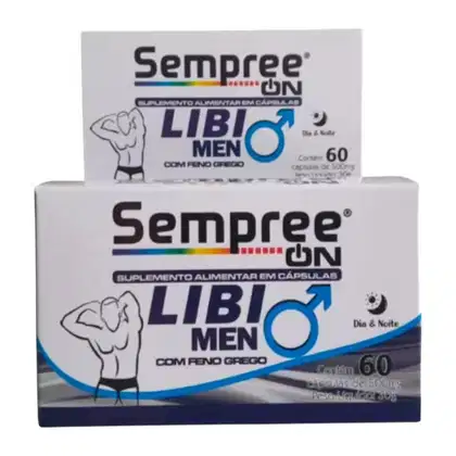 Imagem do produto Suplemento Alimentar Libi Men Sempree On 60 Cápsulas