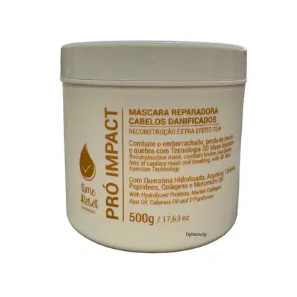 Imagem do produto Máscara Pró Impact  Reconstrução Time Reset 500g Nuance