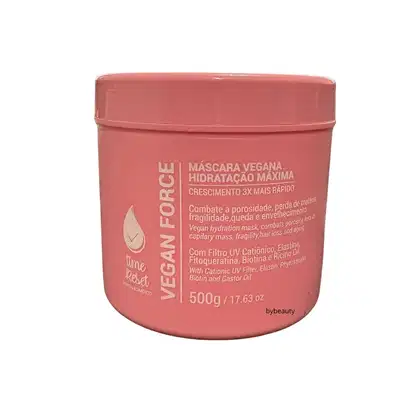Imagem do produto Máscara Vegan Force Hidratação Máxima Time Reset 500g Nuance