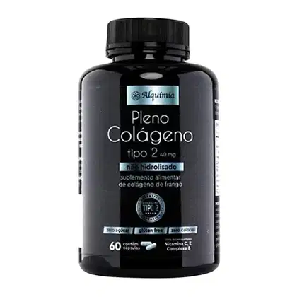 Imagem do produto Suplemento Alimentar Pleno Colágeno Tipo 2 60 Cápsulas