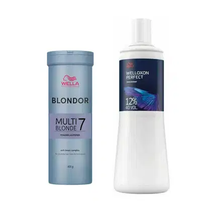 Imagem do produto Kit Wella Professionals Blondor Descolorante + Ox 40 Volumes (2 Produtos)
