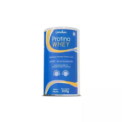 Imagem do produto Suplemento Alimentar Protina Whey LinhaHum Sabor Neutro 300g