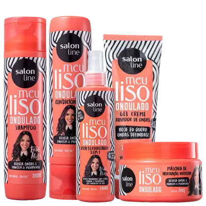 Imagem do produto Kit Salon Line Meu Liso Ondulado Taciele Alcolea Full (5 Produtos)