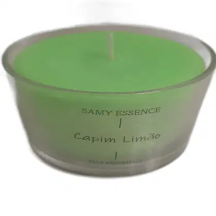 Imagem do produto Vela Aromática Perfumada Capim Limão 110g