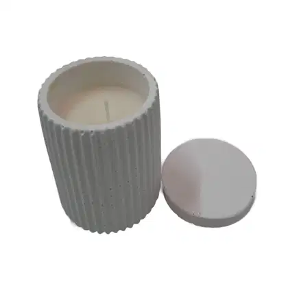 Imagem do produto Vela Aromática Baunilha 100g - Pote Reutilizável