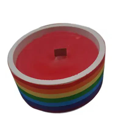Imagem do produto Vela Aromática Maça e Canela Vermelha 150g - Diversidade Pote Reutilizável