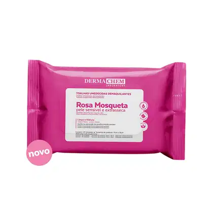 Imagem do produto Derma Chem Toalha Umedec Demaq Rosa Mosqueta
