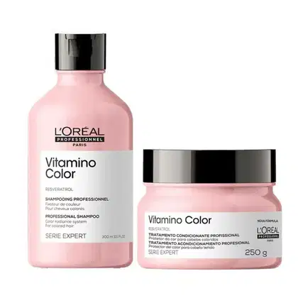 Imagem do produto Loreal Vitamino Color – Kit Shampoo 300ml + Máscara Capilar 250ml
