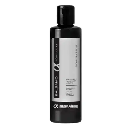 Imagem do produto Balsamo Masculino Macho-lândia 250ml - Fórmula 72 - Fios Escuros