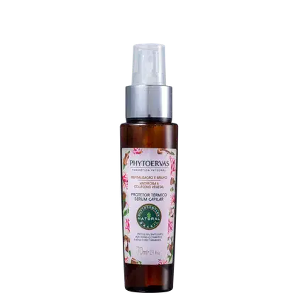 Imagem do produto Phytoervas Revitalização e Brilho Andiroba e Colágeno Vegetal - Protetor Térmico 70ml