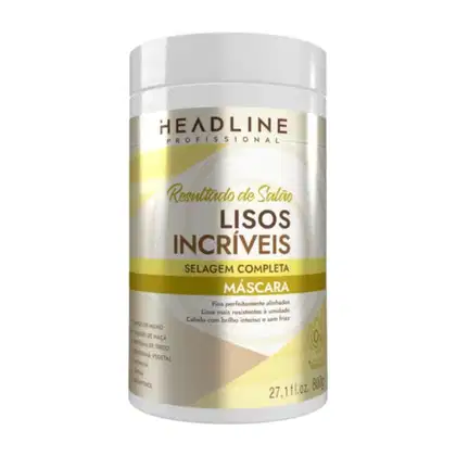 Imagem do produto MASC RESULTADO DE SALAO LISOS INCRIVEIS 800G HEADLINE - SOUL POWER