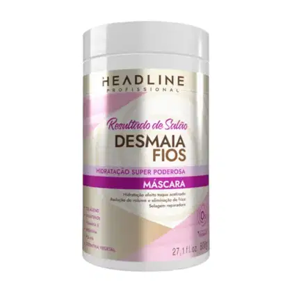 Imagem do produto MASC RESULTADO DE SALAO DESMAIA FIOS 800G HEADLINE - SOUL POWER