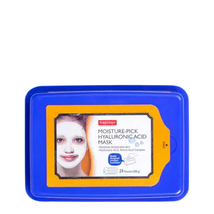 Imagem do produto Purederm Moisture-Pick Hyaluronic Acid Mask - Máscara Facial (24 Unidades)
