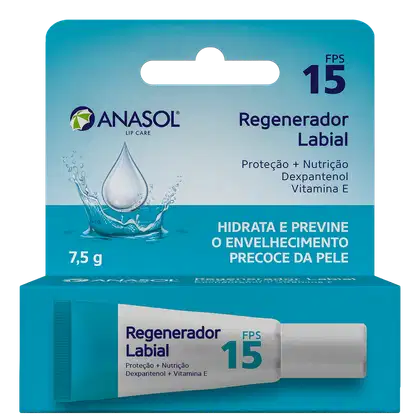 Imagem do produto Anasol Regenerador FPS15 - Hidratante Labial 10g