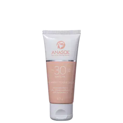 Imagem do produto Anasol FPS 30 Base Clara - Protetor Solar com Cor 60g