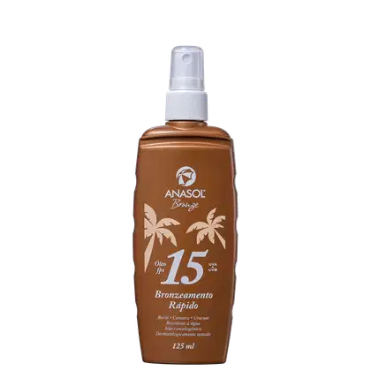 Imagem do produto Anasol Bronze FPS 15 - Óleo Bronzeador 125ml