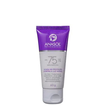 Imagem do produto Anasol Amplo Espectro FPS 75 - Protetor Solar Facial 60g