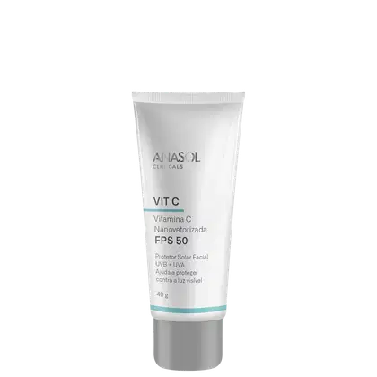 Imagem do produto Anasol Clinicals Vit C FPS 50 - Protetor Solar Facial 40g