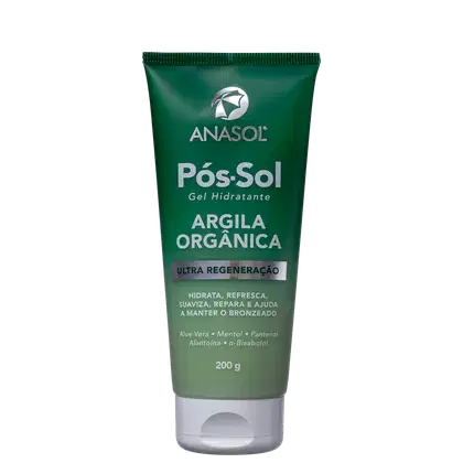 Imagem do produto Anasol Argila Orgânica - Gel Hidratante Pós-Sol 200g