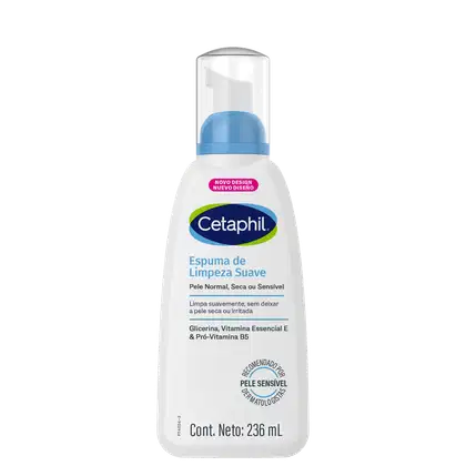 Imagem do produto Cetaphil Suave - Espuma de Limpeza Facial 236ml